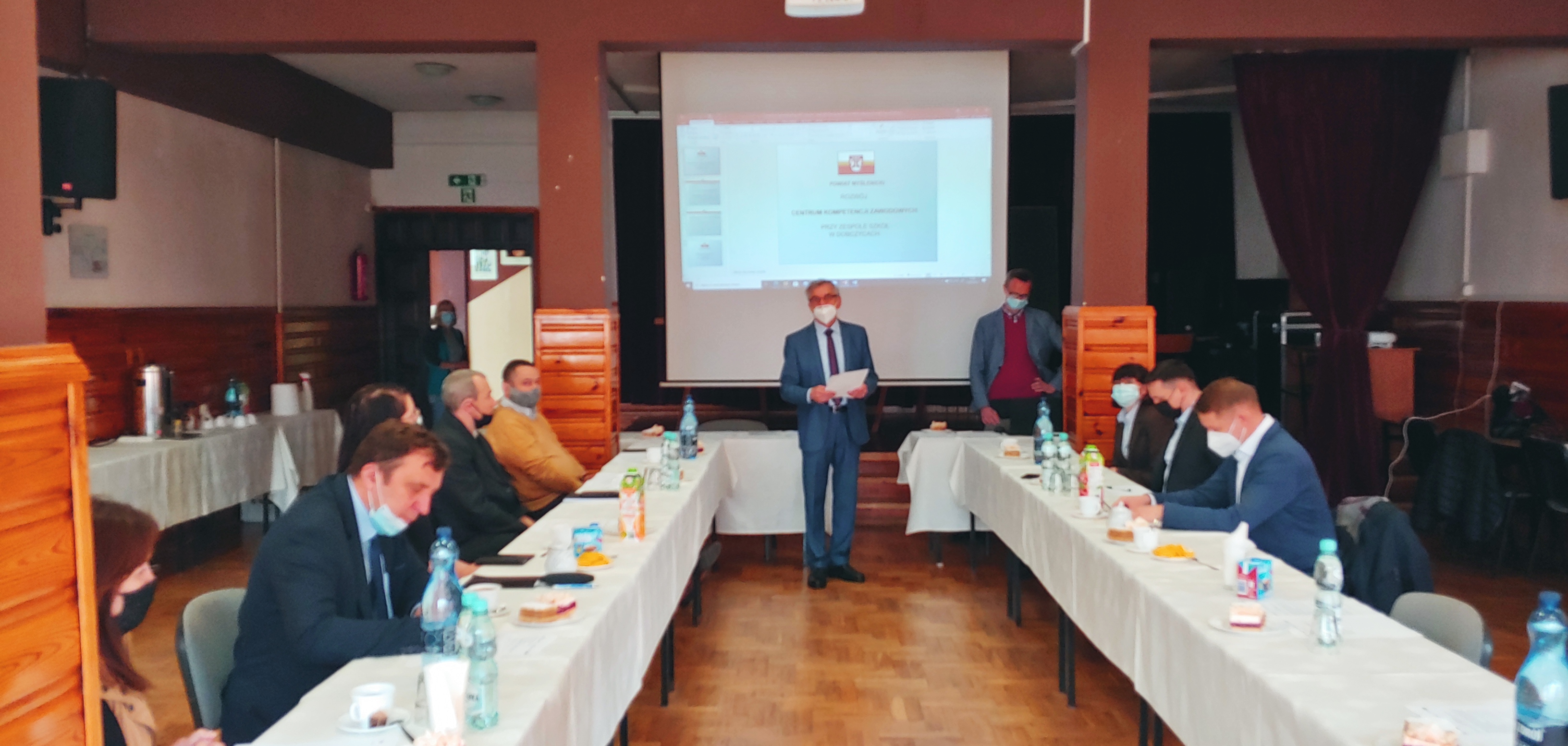 I posiedzenie Rady Programowej przy Centrum Kompetencji Zawodowych w Zespole Szkół w Dobczycach  